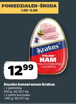 Netto Krakus Szynka konserwowa oferta