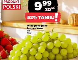 Netto Winogrono jasne bezpestkowe oferta