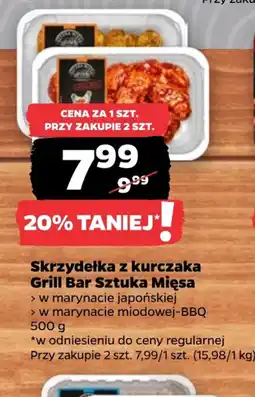 Netto Sztuka Mięsa Skrzydełka z kurczaka Grill Bar oferta