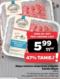 Netto Sztuka Mięsa Mięso mielone wieprzowe z łopatki oferta