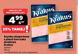Netto Krakus Szynka eksportowa z piersi kurczaka drobiowa oferta