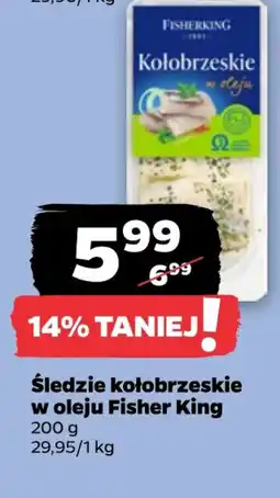 Netto Fisher King Śledzie kołobrzeskie w oleju oferta