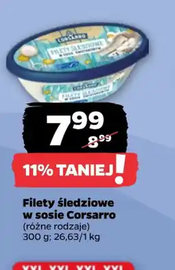 Netto Corsarro Filety śledziowe w sosie oferta