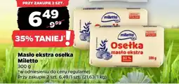 Netto Miletto Masło ekstra osełka oferta