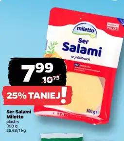 Netto Miletto Ser Salami oferta