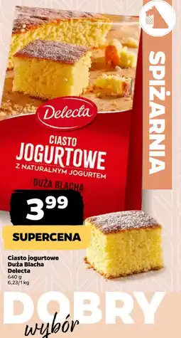 Netto Delecta Ciasto jogurtowe Duża Blacha oferta