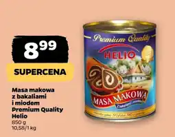 Netto Helio Masa makowa z bakaliami i miodem Premium Quality oferta