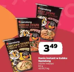 Netto Namdong Danie instant w kubku oferta