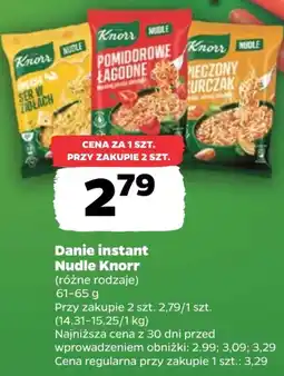 Netto Knorr Danie instant Nudle oferta