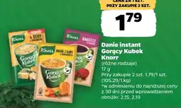 Netto Knorr Danie instant Gorący Kubek oferta