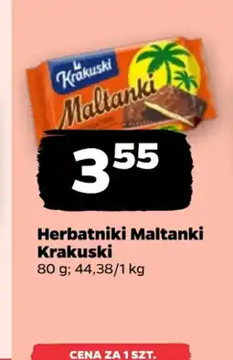 Netto Krakuski Herbatniki Maltanki oferta