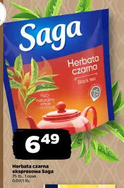 Netto Saga Herbata czarna ekspresowa oferta