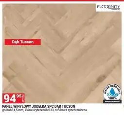 Merkury Market Panel winylowy jodełka SPC Dąb Tucson 4,5mm oferta