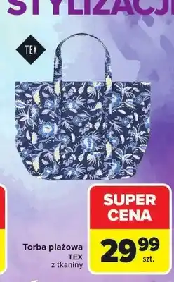 Carrefour Tex Torba plażowa oferta