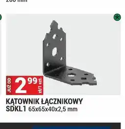 Merkury Market Kątownik łącznikowy SDKL1 65x65x40x2,5mm oferta