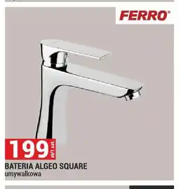 Merkury Market Bateria umywalkowa Algeo Square FERRO oferta