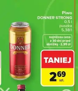 Carrefour Piwo Donner Premium Strong oferta