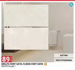 Merkury Market Płytki Florim Ivory Satin 60x120cm gat. I oferta
