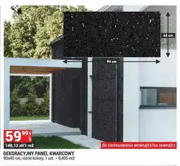 Merkury Market Dekoracyjny panel kwarcowy 90x45cm oferta