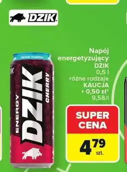 Carrefour Napój energetyzujący DZIK oferta