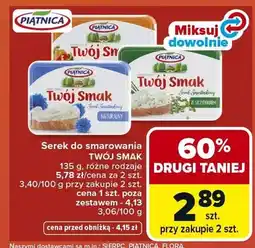 Carrefour Serek do smarowania Twój Smak naturalny Piątnica oferta