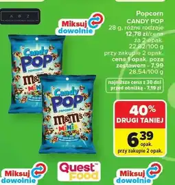 Carrefour Popcorn CANDY POP M&M's Minis oferta