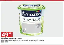 Merkury Market Farba lateksowa Śnieżka Barwy Natury odporna na szorowanie oferta