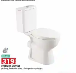 Merkury Market Kompakt ARIZONA poziomy, bezkołnierzowy, z deską wolnoopadającą oferta