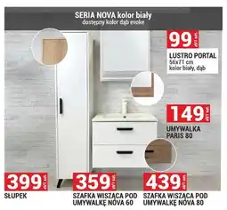 Merkury Market Lustro Portal 56x71cm kolor biały oferta