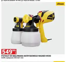Merkury Market Pistolet do malowania natryskowego WAGNER W590 630W wydajność 500ml/1 min oferta