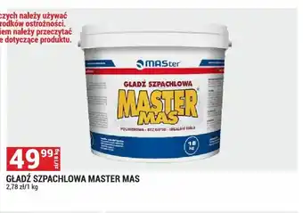 Merkury Market Gładź szpachlowa Master Mas oferta