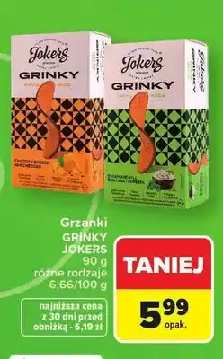 Carrefour Grzanki GRINKY JOKERS oferta
