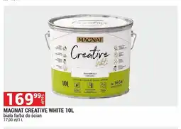 Merkury Market Farba do ścian Magnat Creative White biała oferta