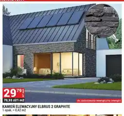 Merkury Market Kamień elewacyjny Elbrus 2 Graphite oferta