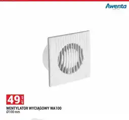 Merkury Market Wentylator wyciągowy Awenta WA100 Ø100mm oferta