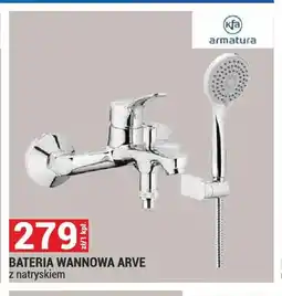 Merkury Market Bateria wannowa Arve z natryskiem kfa armatura oferta