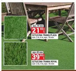 Merkury Market Sztuczna trawa Plaza wys. 18mm oferta