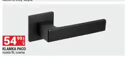 Merkury Market Klamka Paco rozeta fit czarna oferta