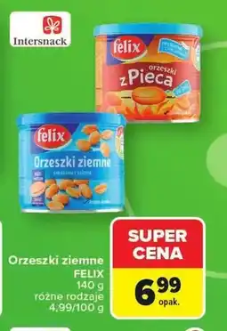 Carrefour Orzeszki ziemne FELIX smażone i solone oferta