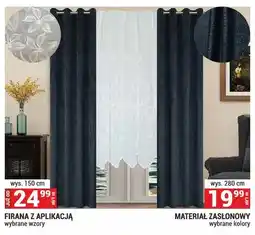 Merkury Market Firana z aplikacją wys. 150cm oferta
