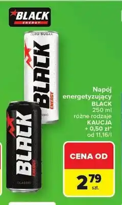 Carrefour Napój energetyzujący BLACK oferta