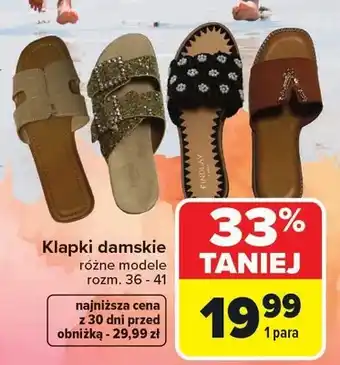 Klapki damskie