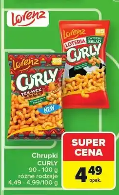 Carrefour Chrupki CURLY oferta