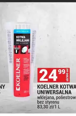 Merkury Market Kotwa uniwersalna wklejana poliestrowa bez styrenu Koelner oferta