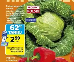 Carrefour Kapusta młoda polska oferta