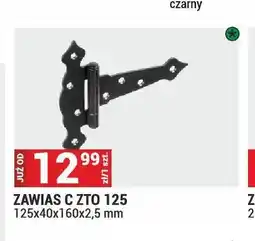 Merkury Market Zawias C ZTO 125 125x40x160x2,5mm oferta