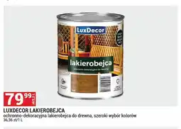 Merkury Market Lakierobejca ochronno-dekoracyjna do drewna LuxDecor oferta