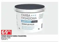Merkury Market Farba fasadowa akrylowa Termo Bravo biała oferta