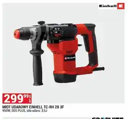 Merkury Market Młot udarowy EINHELL TC-RH 28 3F 950W, SDS PLUS, siła udaru: 3,5J oferta