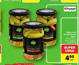 Carrefour Ogóreczki konserwowe Smak oferta